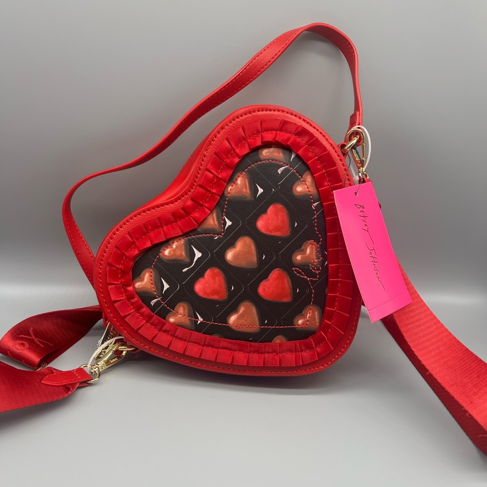 Betsey Johnson Valentine’s Day box of chocolate purse
